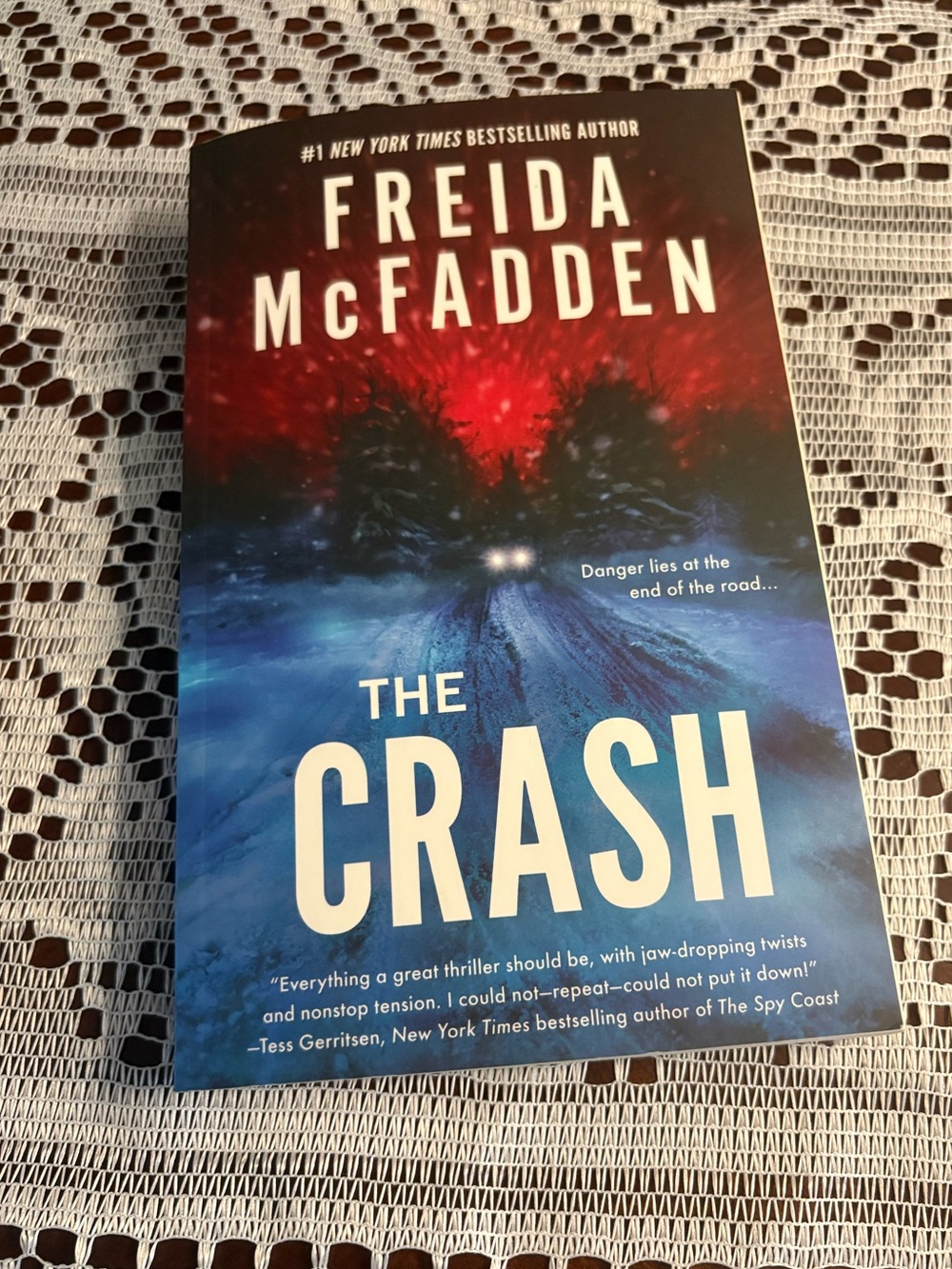 The Crash Freida McFadden Paperback Book - BookTok Psychological Thriller